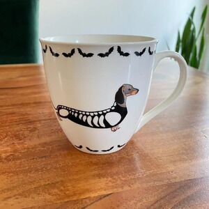 Halloween  Dog Mug Dachshund "Happy Howloween" Milly Green Designed 20oz